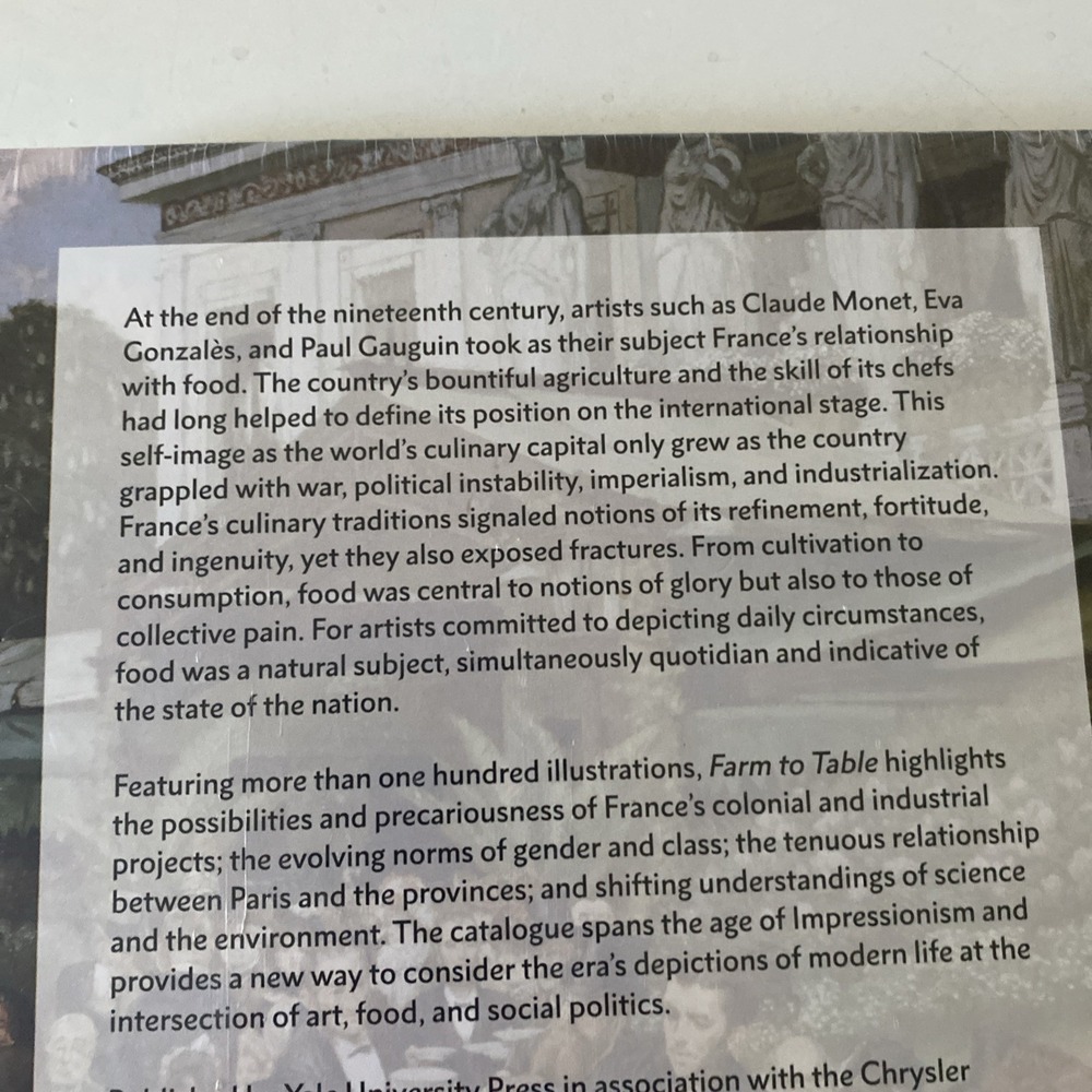 Farm to Table: Art, Food, and - Hardcover, by Eschelbacher Andrew; DeWitt - New - Picture 6 of 9